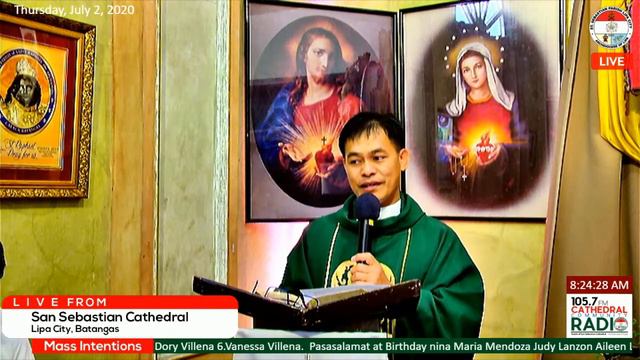 July 2, 2020 |13th Week in Ordinary Time| 8:00 AM | Celebrant Rev. Fr. Sam Titular смотреть онлайн