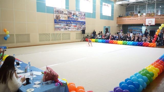 Вождаева Алиса 2010 (г. Новосибирск "Академия Спорта") Обруч смотреть онлайн