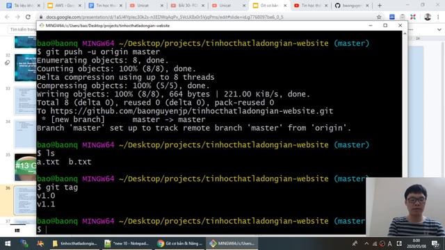 #13 GIT TAG / quản lý lịch sử commit смотреть онлайн