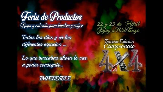 Campeonato 4X4 - Tercera Edición - Abril es Jujuy a puro Tango - 2017 смотреть онлайн