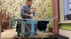 Утро с новорождённым реборном Сёмой Домашние дела с малышом Morning with newborn reborn baby