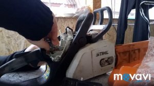 stihl ms180 установка карбюратора с aliexpress