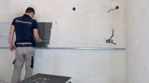 Укладка фартука из плитки 60Х60 на рабочую стену в кухне. Варианты укладки плитки