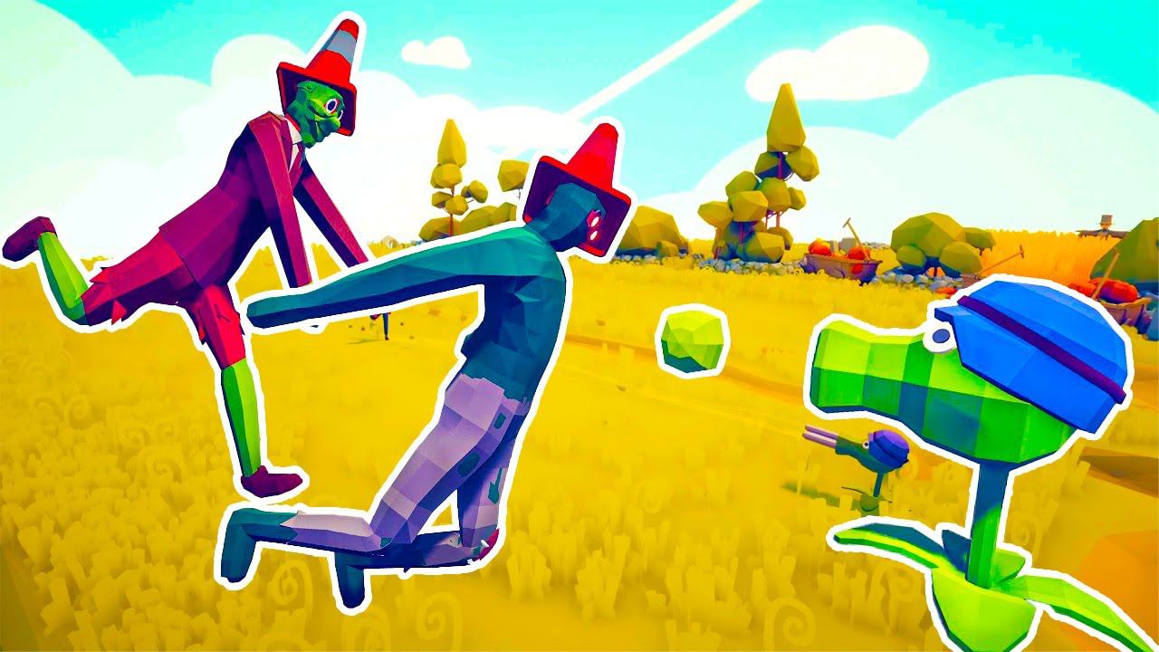 PLANTS Vs ZOMBIES | TABS - Totally Accurate Battle Simulator