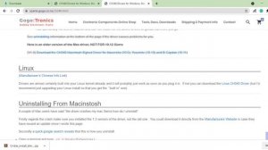 Installing CH340 driver a serial to USB converter