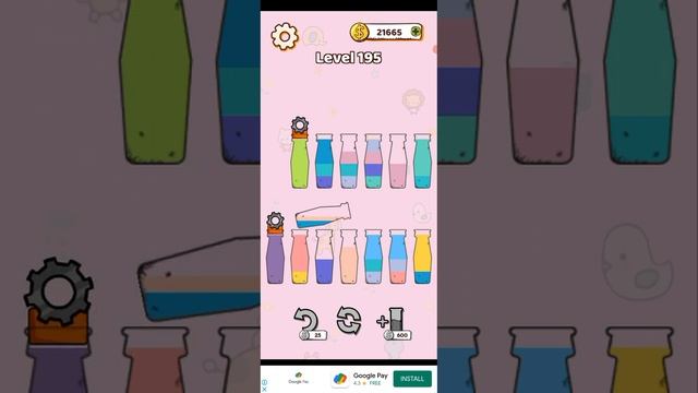 Drink Sort Master-Normal Mode Level 195 смотреть онлайн