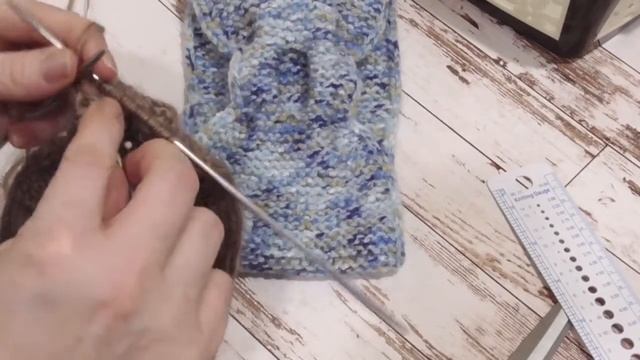 Как связать повязку на голову спицами. Мастер-класс по вязанию.