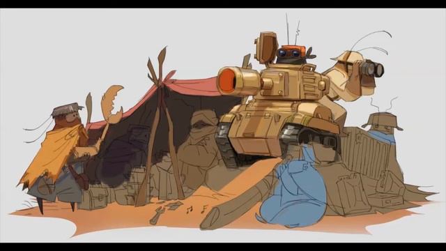 1 Minute Speedpaint: Desert outpost смотреть онлайн