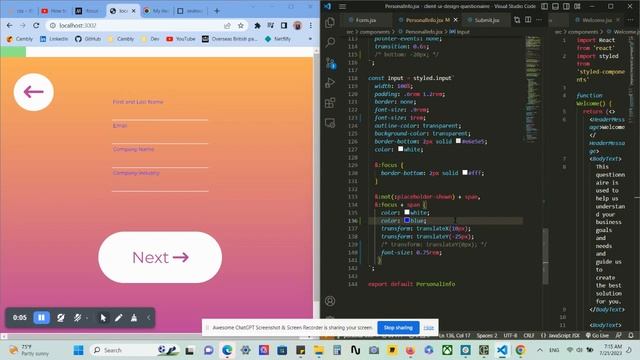 Chrome: Why isn't CSS :focus pseudoselector not working as expected in Chrome? смотреть онлайн