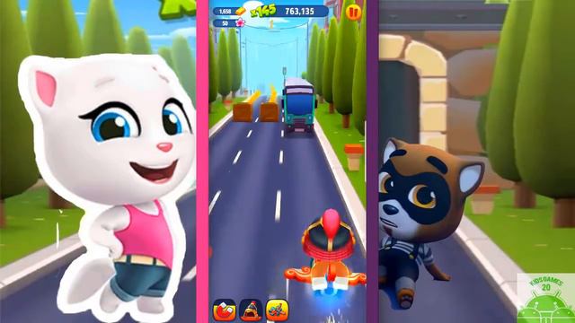 Talking Tom Gold Run android gameplay New Character GENERAL TOM Ep 8 смотреть онлайн