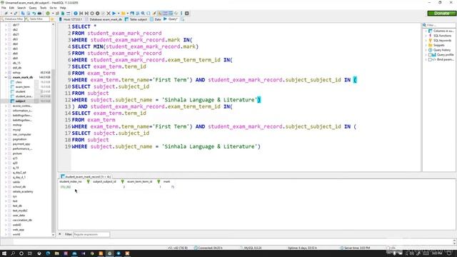 DBMS Question Session 23 | 1st Year | Semester 01 | Java Institute | Nidula Gunawardana смотреть онлайн