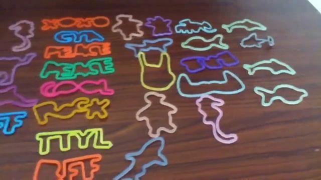 Collection of silly bandz смотреть онлайн