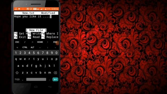 TERMUX || CREATE, EDIT, SAVE AND DELETE TEXT FILE IN TERMUX || BLACK CODE смотреть онлайн