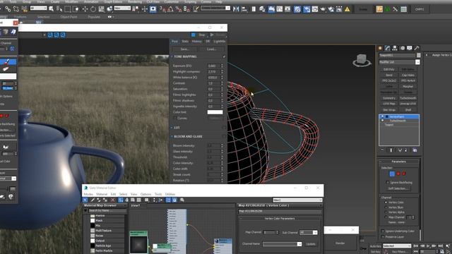 Vertex paint или как проявить карту лишь в нужных местах смотреть онлайн