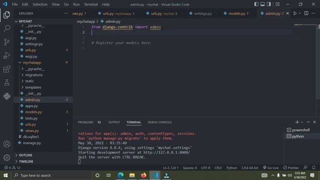 How to Build a Real Time Chat App with Django - part 1 смотреть онлайн