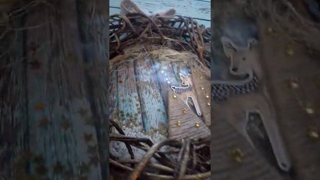 Видео-релиз: Новогодний венок с шейкером смотреть онлайн