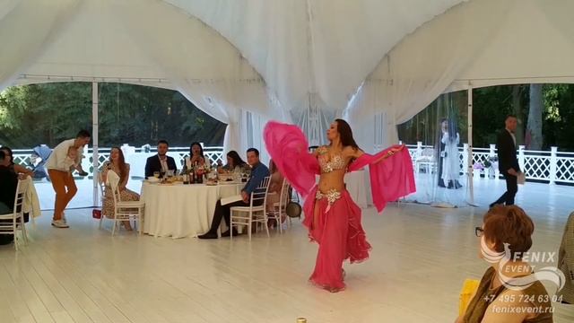 Заказать восточный танец на праздник, юбилей, корпоратив - танец живота на свадьбу Москва - Сальма смотреть онлайн