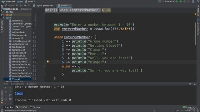 31 - For Loop - Kotlin Developer Course - Build Android Apps in Kotlin смотреть онлайн