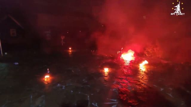 Фаер шоу "Wake me" 22 октября 2022 Терраса Клаб, на Свадьбе Константина и Марины смотреть онлайн