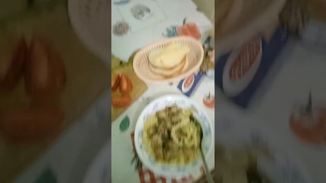 макароны с филе курицы,ужин, приятного аппетита