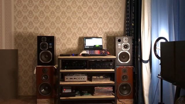Классный винтаж Coral Xiii + Sony 333 ESG + цап на ess 9018 смотреть онлайн
