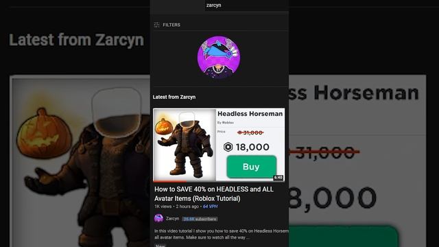 when is headless going offsale in roblox? #roblox #shorts смотреть онлайн