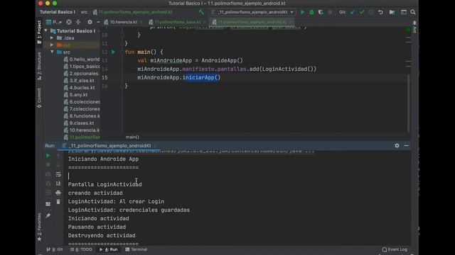Kotlin en español: tutorial básico 10. Polimorfismo en Android смотреть онлайн