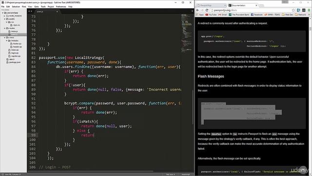 Backend programming with Node.js | Full stack developer Cource 2021| Node.js 11 Login Functionalit смотреть онлайн