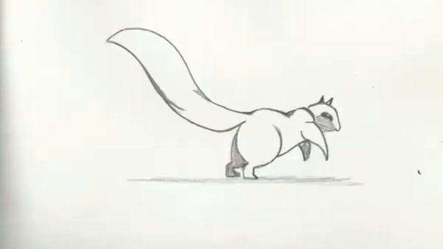 Squirrel Run Cycle Animation 2D смотреть онлайн