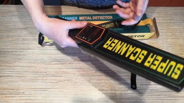 ? РУЧНОЙ ДОСМОТРОВЫЙ МЕТАЛЛОДЕТЕКТОР ? SUPER SCANNER ? ОБЗОР И ТЕСТИРОВАНИЕ ? // Кабанчик 24