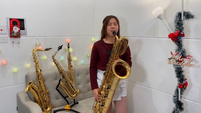 Deck The Halls Saxophone (Soprano, Alto, Tenor & Baritone Sax) Cover🎄🎅🏻|聽齊4種色士風的聲音🎷 смотреть онлайн