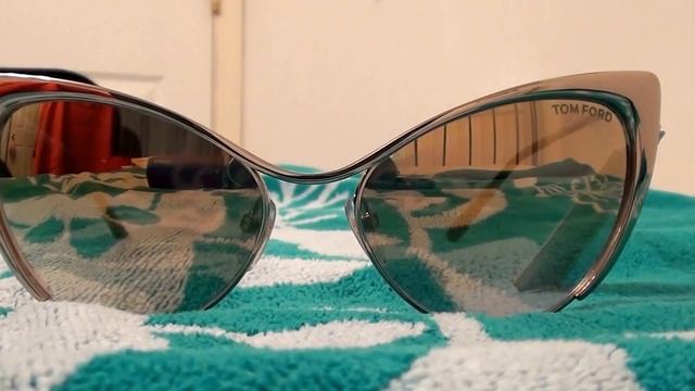 Tom Ford Nastasya Rose Gold Cat eyed Sunglasses for Women REVIEW смотреть онлайн