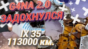 Двигатель G4NA 2.0 массовые проблемы