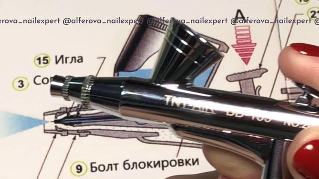 Аэрография на ногтях Как чистить аэрограф как работает аэрограф Градиент аэрографом смотреть онлайн