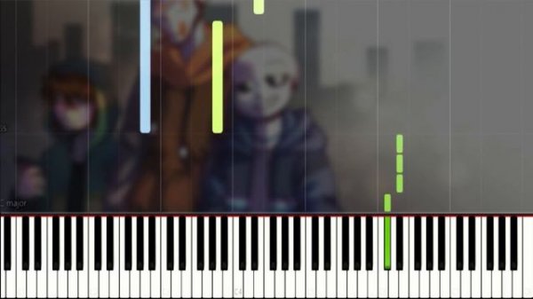 Bad Time Trio: Triple The Threat ▶ Synthesia / Piano