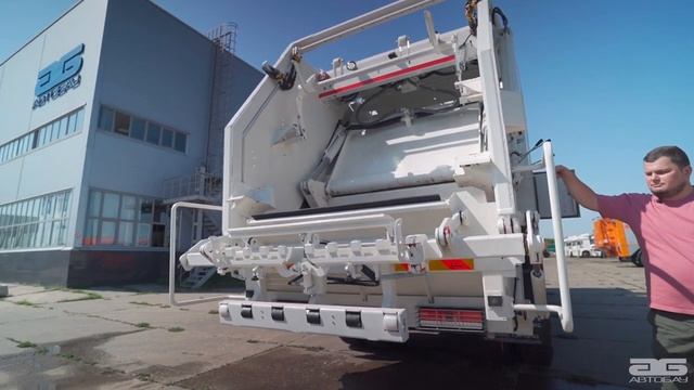 Мусоровоз HIDRO-MAK HM24 на шасси КАМАЗ 6580