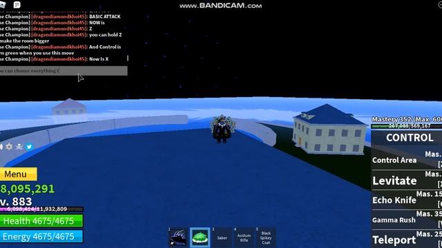 BLOX FRUIT | Water Kung Fu AND Control Showcase смотреть онлайн