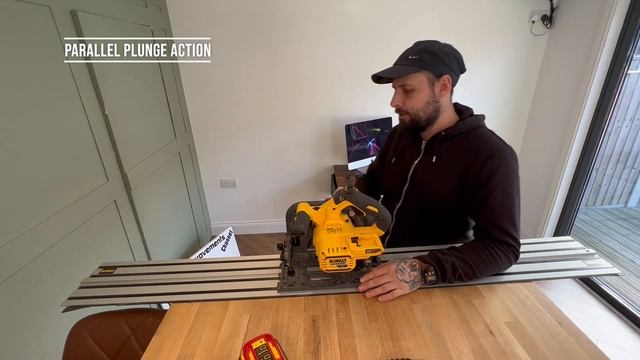 DEWALT TOOLS REVIEW : DEWALT DCS520 CORDLESS 54V PLUNGE SAW / TRACK SAW #dcs520 #dewalt #plungesaw смотреть онлайн