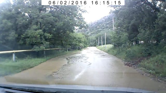 Крым Феодосия Краснокаменка Ливень Потоп 2 июня 2016 1 смотреть онлайн
