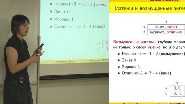 019. Малый ШАД - Что такое теория игр и для чего она нужна - Диляра Хакимова смотреть онлайн