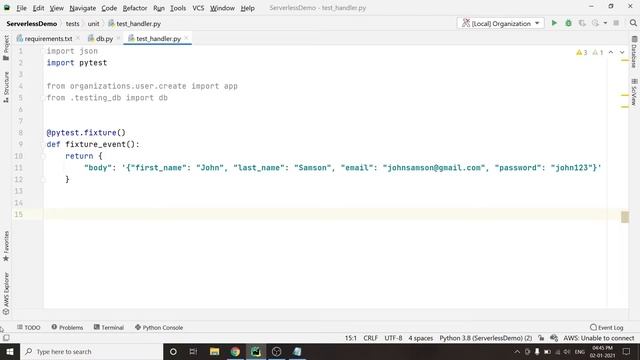 AWS PyCharm Tutorial Series : Unit Tests - Part 8 смотреть онлайн