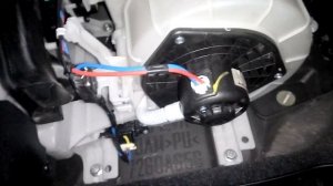 Неисправный моторчик печки Митсубиси Аутлендер 3