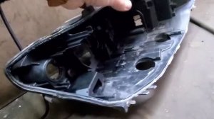 ремонт фары bmw f30