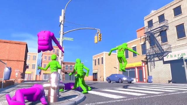 Boxing AI Fights With Weapons In Realistic Simulations! (with Active Ragdoll Physics)