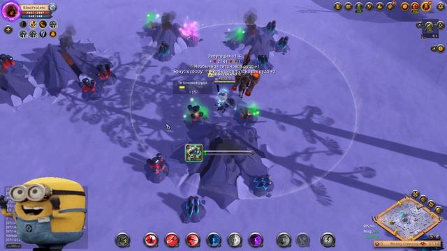 Заработок шахтер в красных зонах Albion Online | #albiononline #mmorpg #proleto