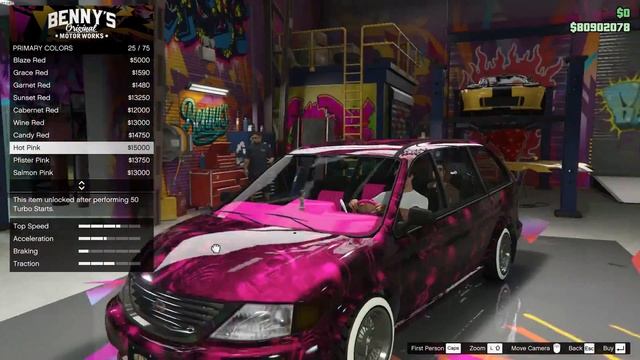 GTA 5 Online - Minivan Custom Customization (Ford Windstr) | GTA 5 Online Benny's Cars Customizatio смотреть онлайн