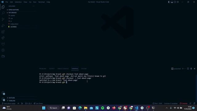 C-25/20221117 HOW TO RENAME A BRANCH NAME USING GIT смотреть онлайн