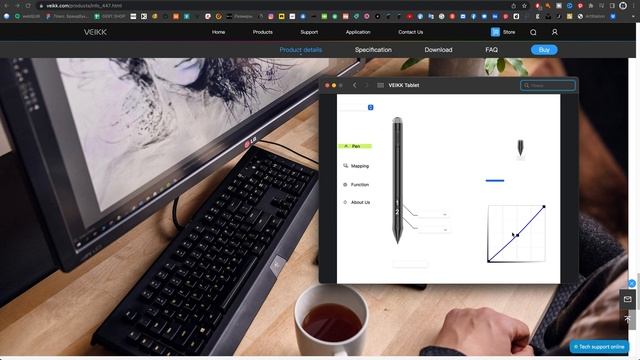 ОБЗОР бюджетного графического планшета VEIKK A15 смотреть онлайн