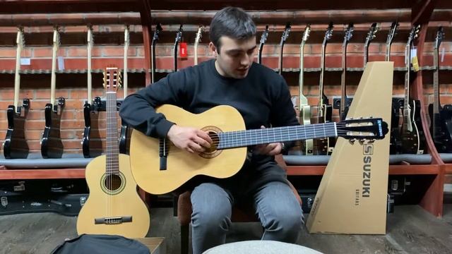 Обзор классической гитары Suzuki SCG-2S+4/4NL | SKIFMUSIC.RU смотреть онлайн