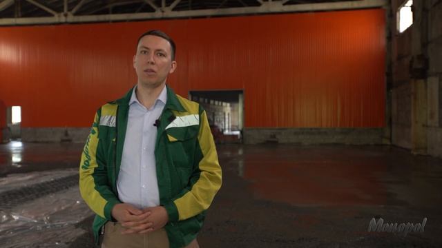 Выполненный объект: Устройство бетонного пола с полимерной фиброй Monopol Fiber Macro смотреть онлайн